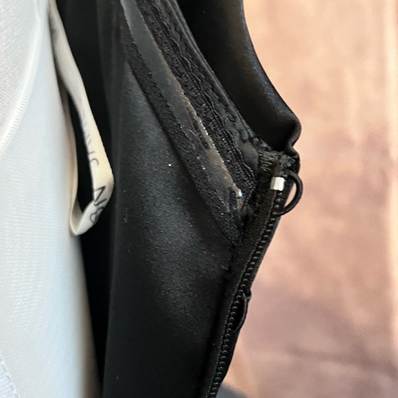 Elegant Black Off-Shoulder Dress Honor MJ1003 - Picture 5 of 8